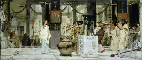 Szüreti fesztivál az ókori Rómában, 1871